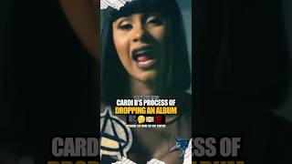 Cardi B explains her process of dropping an album 💿 💵💯 cardib hiphop rap nickiminaj glorilla [upl. by Amaleta]