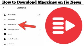 How to Download Newspaper and magazines on Jio News  Read News Offline  Techno Logic  2023 [upl. by Hui]