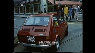 La 126 perché FIAT 126  Giacosa  Issigonis \ 1972 \ ita [upl. by Ylrebmek]