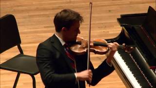 William Hagen  Menuhin Competition 2014  Senior SemiFinals [upl. by Marvin]