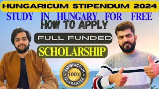 STIPENDIUM HUNGARICUM SCHOLARSHIP 2024 You could be next stipendium studyinhungary scholarship [upl. by Atcele]