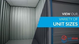 Choose your ideal self storage unit [upl. by Lidda897]