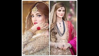 Kinza Hashmi Vs Zubab Rana same colour dress 😍🥰💓💕💕💖❣️❣️ [upl. by Llyrad]