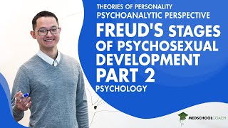 Freuds Stages of Psychosexual Development Part 2  MCAT Psychology Prep [upl. by Nelak]