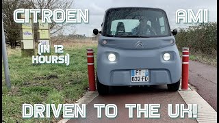 First Citroen Ami Electric Car DRIVEN from Amsterdam to the UKin a race against time [upl. by Ephrayim]