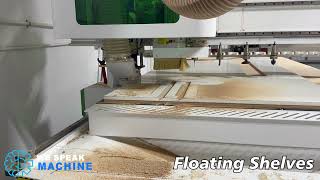 Making Floating Shelves with CIMC 1530ATC [upl. by Stempien]