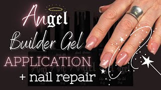 How to use Builder Gel  Using our new AnGel 💅 [upl. by Reube]