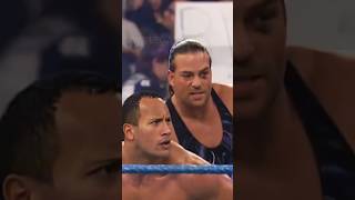 The Rock RVD vs Jericho Test 🎯 shorts [upl. by Yeslah]