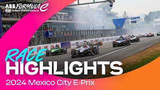 Hankook Mexico City EPrix Race Highlights  Formula E [upl. by Roch46]