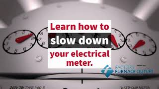 How can I make my electric meter run slower [upl. by Llehcam907]