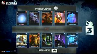 Secret vs IG  Game 1 Summit 3  LAN Finals  KoTLGuy SunsFan amp syndereN [upl. by Drawe]