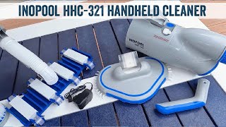 INOPOOL 321 Cordless Handheld Cleaner for Vinyl Liner Pools [upl. by Onnem508]