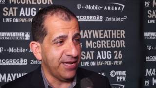 Stephen Espinoza on faceoff with Conor McGregor quotI got an ego and a temperquot [upl. by Wilburt]