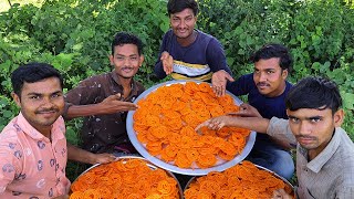 JALEBI  Village Style Jalebi Recipe  Village Rasoi [upl. by Marra]