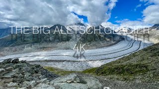 The melting Aletsch Glacier  Der schmelzende Aletsch Gletscher 4K [upl. by Marron]