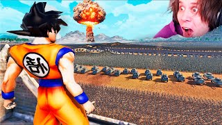 GOKU vs 100000 Unidades  Simulador de Batallas Epicas 2 [upl. by Sucramel702]