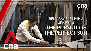 The Japanese tailor with a ninemonth waitlist for a bespoke suit  Remarkable Living [upl. by Avon]