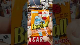 1990 DONRUSS WAX PACK RIP HIT SOME GREAT HOF CARDS waxpack [upl. by Talley]