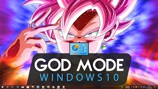 Unlock quotGod Modequot In Windows 10 [upl. by Enitsirhc]