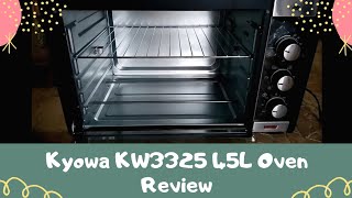 45L Kyowa Oven Review and Unboxing  Kyowa KW3325 45liter oven [upl. by Lerrud]