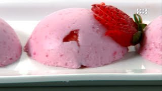 Strawberry Panna Cotta  Sanjeev Kapoors Kitchen [upl. by Kitchen]