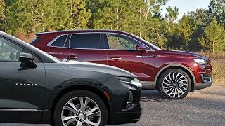 2019 Chevrolet Blazer Vs 2019 Lincoln Nautilus [upl. by Gifferd]