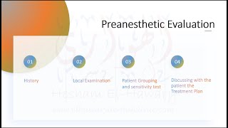 01 preanesthetic evaluation [upl. by Acherman]