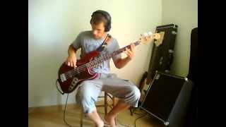 Rappers delight The Sugarhill Gang Bass Cover [upl. by Bourque418]