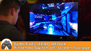 Sublevel Zero Redux Nintendo Switch offscreen footage [upl. by Atthia]