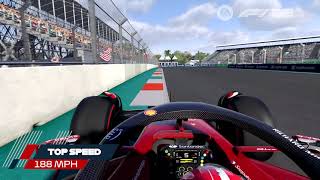 F1 22 Miami Grand Prix [upl. by Norbie274]