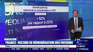 France record de rémunération des patrons [upl. by Andri156]