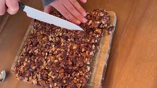 5 Ingredient Granola Bars [upl. by Daniell754]