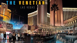 The Venetian Resort Las Vegas  luxurious hotel Walkthrough 4K UHD [upl. by Yared74]