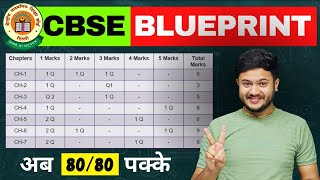 CBSE 2024 Board Blueprint 😍Question Paper Design Class 10 Maths Chapter Wise Marks Class 10 Maths [upl. by Ahsienod540]