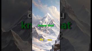 Amazing Comparison Between Mount Everest and Mount Mauna Kea shorts history mountains [upl. by Aynad483]