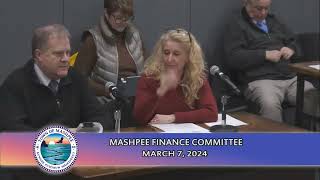 Mashpee Finance Committee  372024 [upl. by Nandor242]