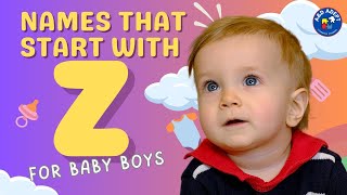 Top 20 Baby Boy Names that Start with Z Names Beginning with Z for Baby Boys [upl. by Dolli]