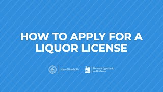 How To Apply For A Liquor License in Boston [upl. by Epilef227]