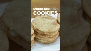 Snickerdoodle Cookies Recipe shorts [upl. by Lorne943]