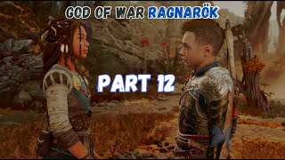 God of War Ragnarök Part 12  Angrboda  Walkthrough w Commentary PS54K [upl. by Florrie828]