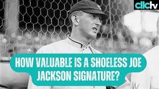 Shoeless Joe Jackson Autographs How valuable are they [upl. by Bran]