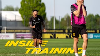 The final touches before the semifinal  INSIDE TRAINING  BVB  PSG  UEFA Champions League [upl. by Asirak739]