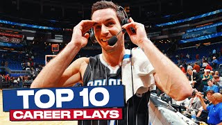 JJ Redick Top 10 Career Plays 👏 [upl. by Aikimat]