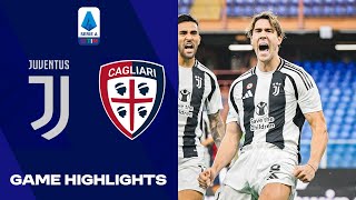 🔴 Juventus vs Cagliari  Serie A 202425  Game Highlights FC24 [upl. by Adleme646]