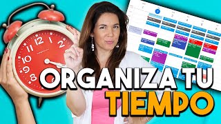 Cómo ORGANIZAR mi TIEMPO y AGENDA para llegar a todo  MINI CURSO [upl. by Waddell]