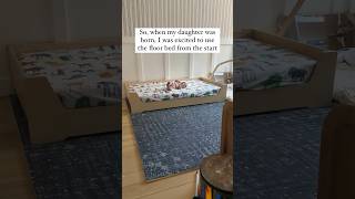 Why we don’t use the Montessori floor bed this time babysleep montessoribaby montessoriathome [upl. by Eveneg]