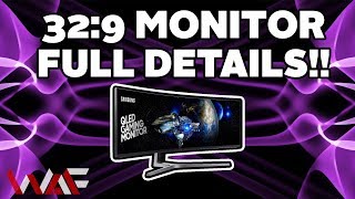 329 Monitor Full Details  Samsung CHG90 [upl. by Guthrey]