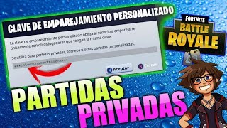 Como entrar a partidas de torneos o privadas en FORTNITE [upl. by Aramanta137]