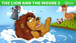 The Lion The Mouse and The Sleepy Bear  Bedtime Stories for Kids  Animated Fairy Tales [upl. by Akeryt]