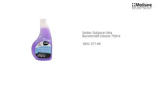 Selden Selgiene Ultra Bactericidal Cleaner 750ml 31144 [upl. by Entirb]